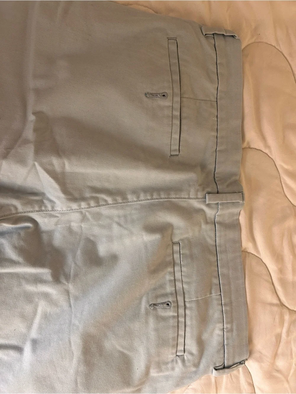 St. John's Bay Light Blue Chinos - Straight Leg